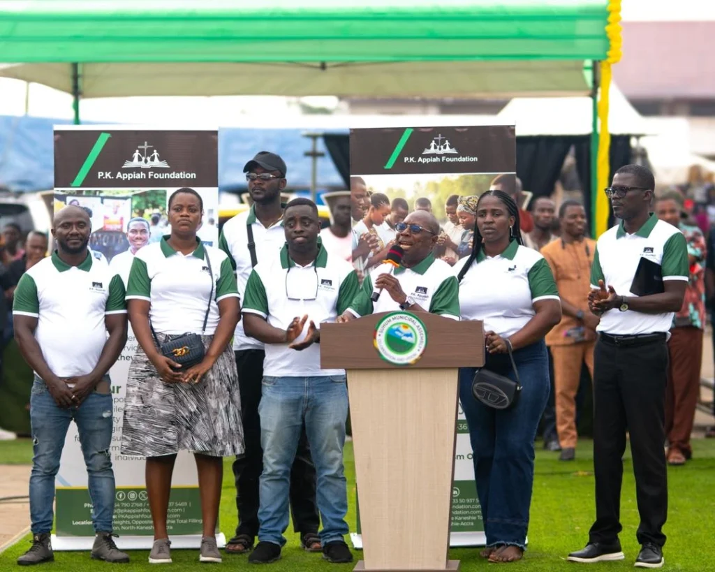 P.K. Appiah Foundation at the Suhum Odwira Festival